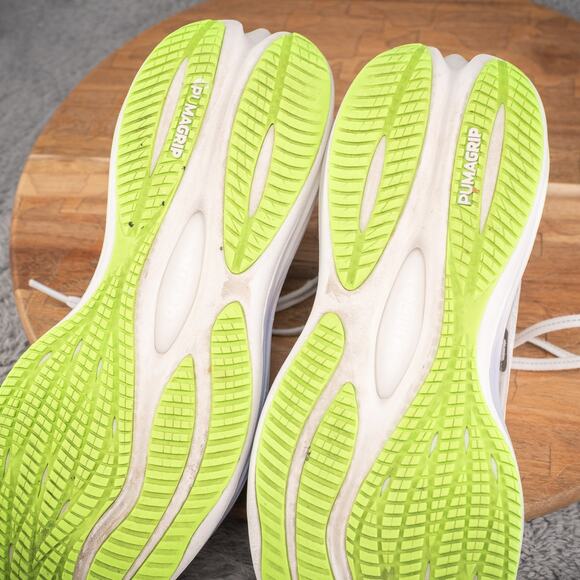 Size 8.5 - PUMA Velocity Nitro 3 White Running Shoes - Picture 10 of 10